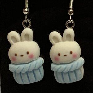 Easter Bunny, Bunny Earring, Easter Basket Gift, Easter Earring, Rabbit Earring